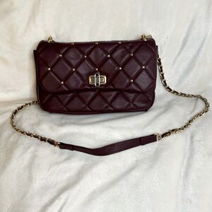 Badgley Mischka Vegan crossbody studded